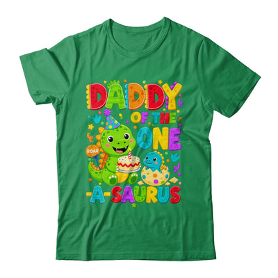 Daddy Of The One-A-Saurus 1St Birthday Boy T-Rex Dinosaur Shirt & Hoodie | siriusteestore