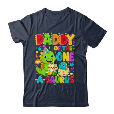 Daddy Of The One-A-Saurus 1St Birthday Boy T-Rex Dinosaur Shirt & Hoodie | siriusteestore