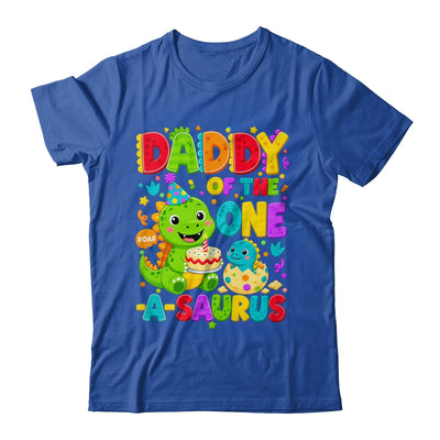 Daddy Of The One-A-Saurus 1St Birthday Boy T-Rex Dinosaur Shirt & Hoodie | siriusteestore