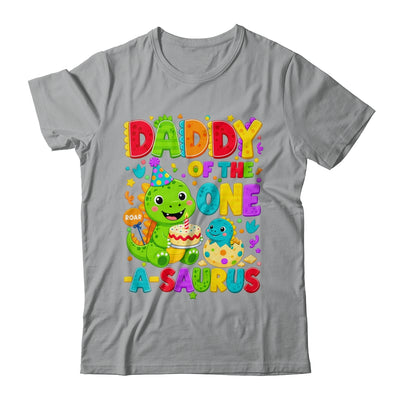 Daddy Of The One-A-Saurus 1St Birthday Boy T-Rex Dinosaur Shirt & Hoodie | siriusteestore