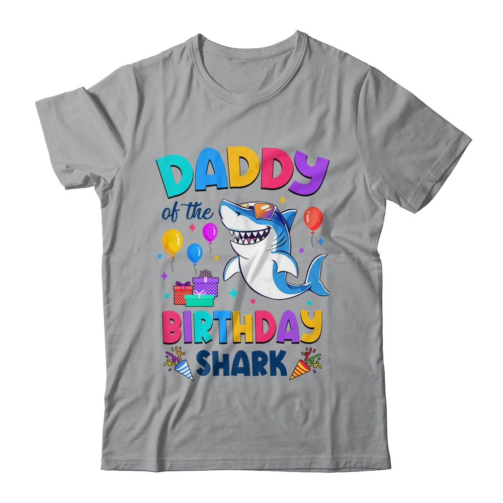 Daddy Of The Shark Birthday Family Matching Party Kids Shirt & Hoodie | siriusteestore