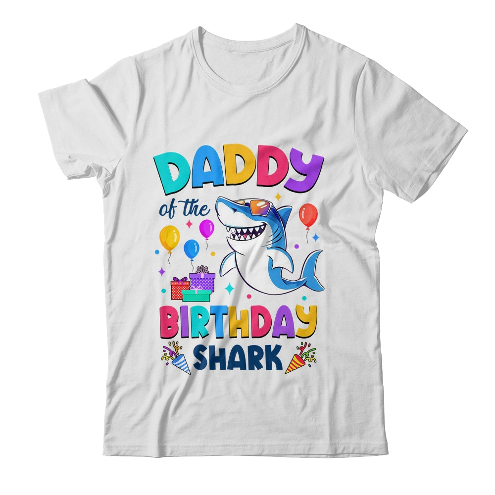 Daddy Of The Shark Birthday Family Matching Party Kids Shirt & Hoodie | siriusteestore