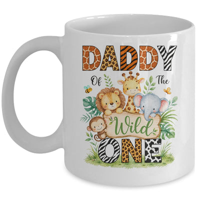 Daddy Of The Wild One First Birthday Boy Jungle Safari Mug | siriusteestore