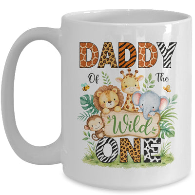 Daddy Of The Wild One First Birthday Boy Jungle Safari Mug | siriusteestore