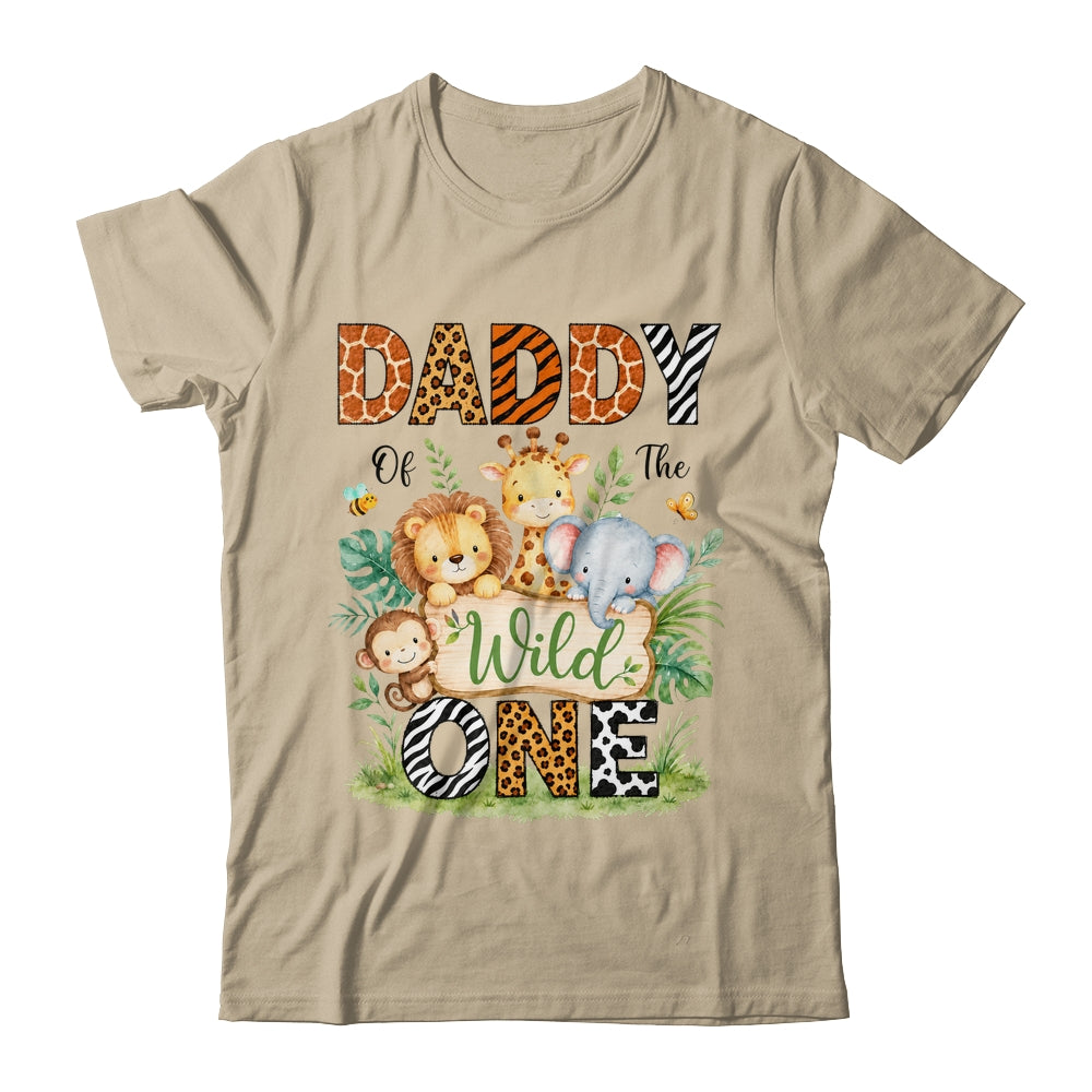 Daddy Of The Wild One First Birthday Boy Jungle Safari Shirt & Hoodie | siriusteestore