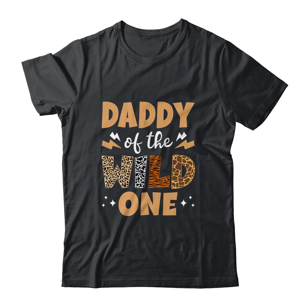 Daddy Of Wild One Jungle 1st Birthday Party Leopard Shirt & Hoodie | siriusteestore