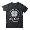 Daisy In November We Wear White For Lung Cancer Awareness Shirt & Hoodie | siriusteestore