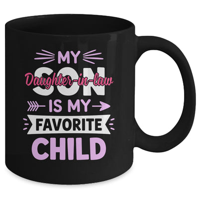 Daughter-in-Law Favorite Child For Mother-in-Law Mothers Day Mug | siriusteestore