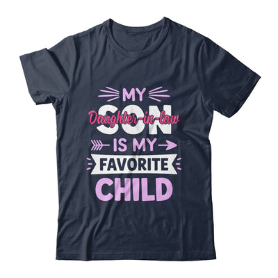 Daughter-in-Law Favorite Child For Mother-in-Law Mothers Day Shirt & Tank Top | siriusteestore