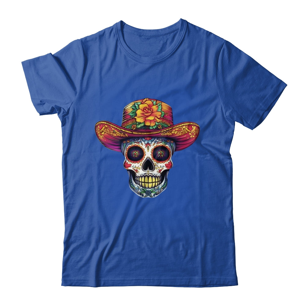 De Los Muertos Day Dead Sugar Skull Halloween Women Men Shirt & Tank Top | siriusteestore