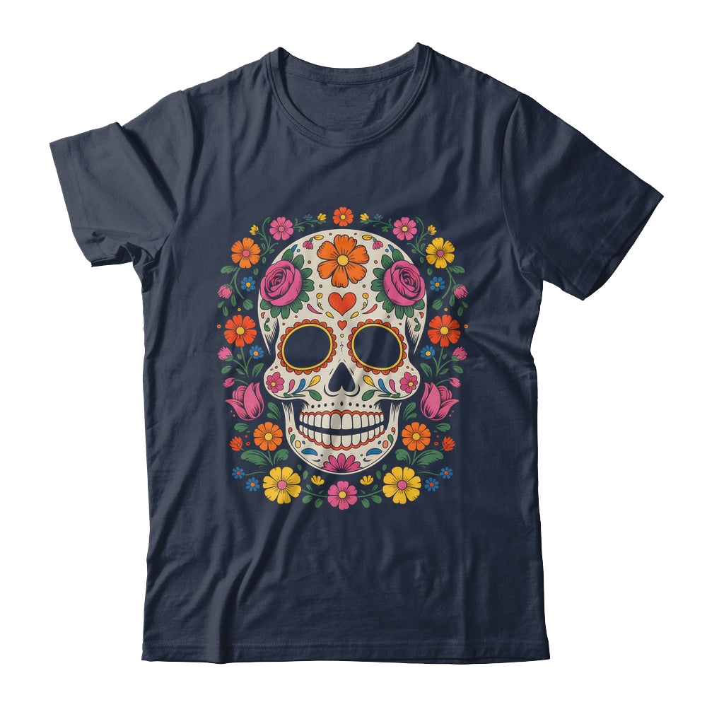 De Los Muertos Day Of Dead Sugar Skull Halloween Mexican Women Shirt & Hoodie | siriusteestore