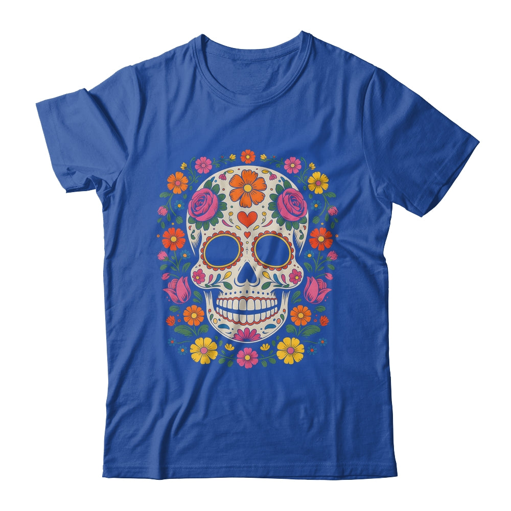 De Los Muertos Day Of Dead Sugar Skull Halloween Mexican Women Shirt & Hoodie | siriusteestore