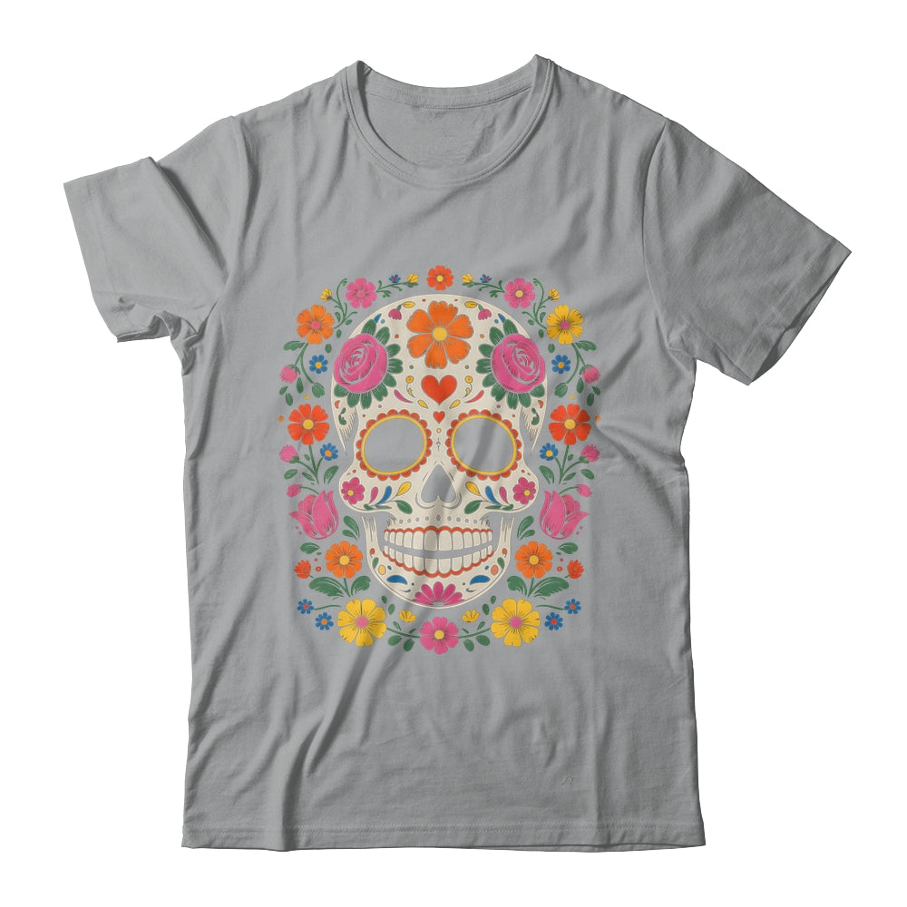 De Los Muertos Day Of Dead Sugar Skull Halloween Mexican Women Shirt & Hoodie | siriusteestore