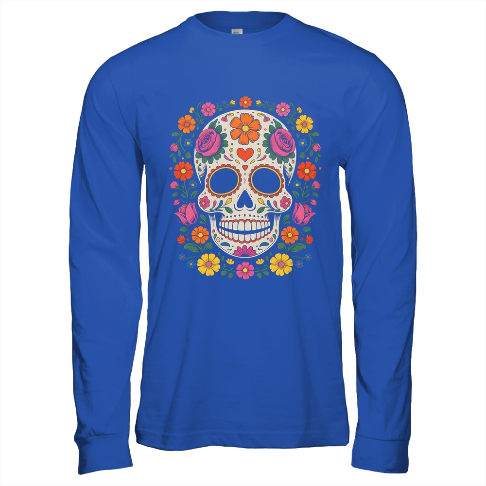 De Los Muertos Day Of Dead Sugar Skull Halloween Mexican Women Shirt & Hoodie | siriusteestore