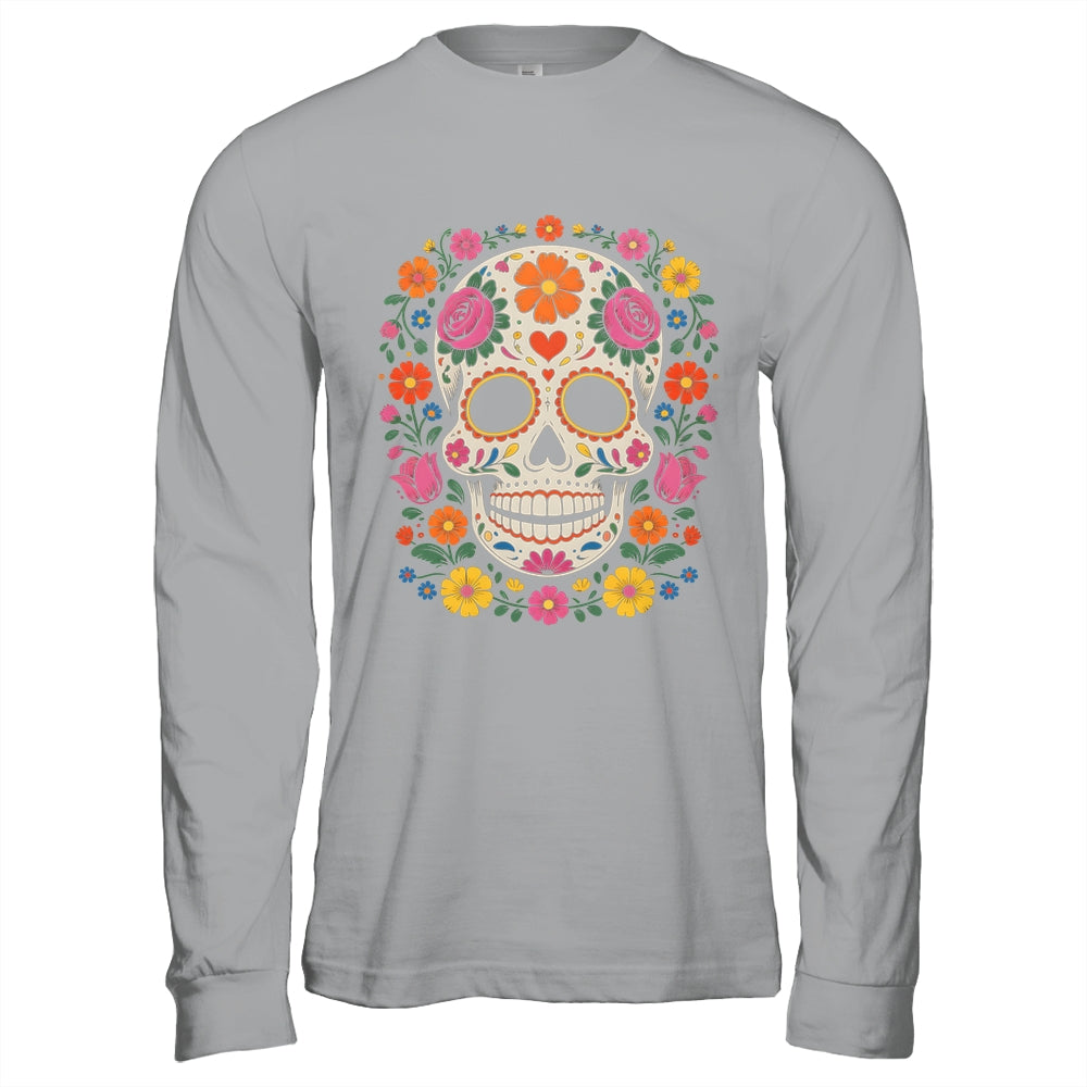 De Los Muertos Day Of Dead Sugar Skull Halloween Mexican Women Shirt & Hoodie | siriusteestore