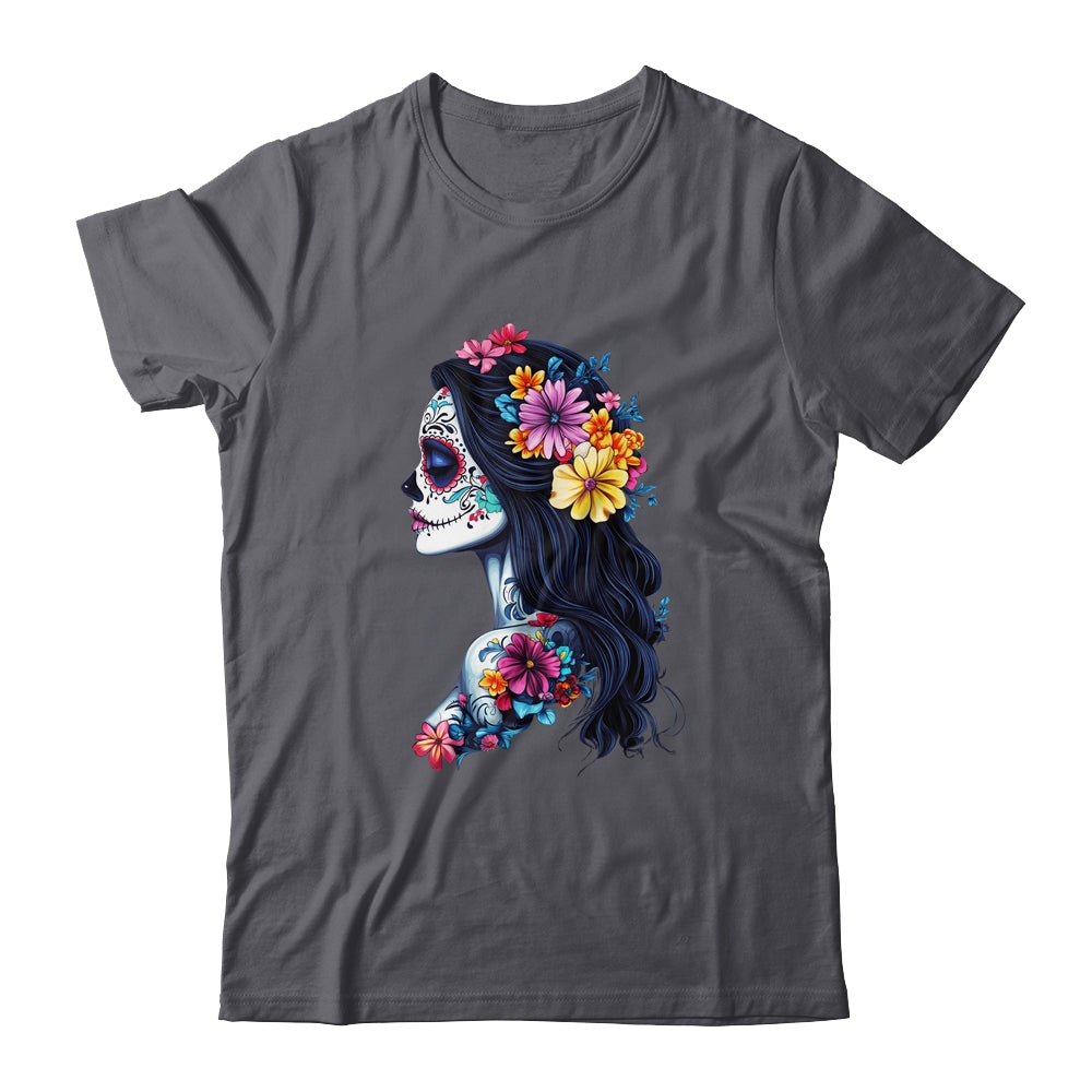 De Los Muertos La Catrina Day Of Dead Mexican Sugar Skull Shirt & Hoodie | siriusteestore