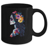 De Los Muertos La Catrina Day Of Dead Mexican Sugar Skull Mug | siriusteestore