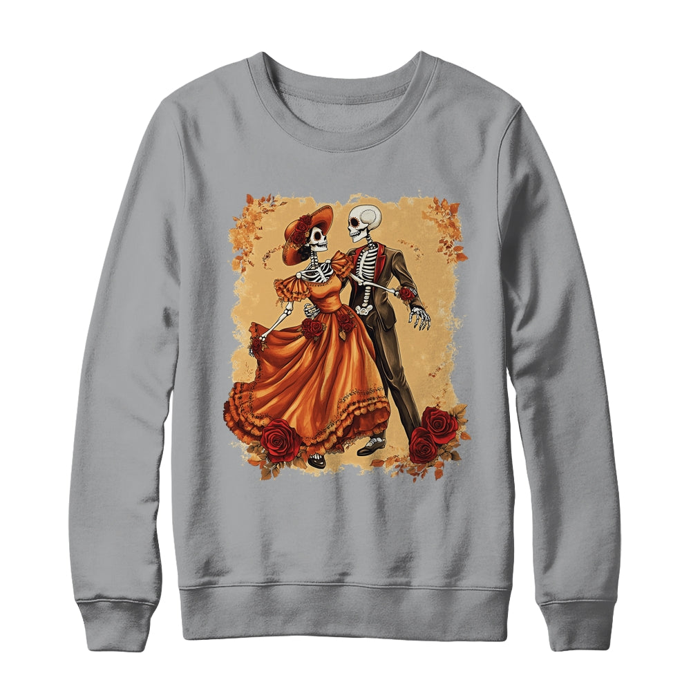 De Los Muertos La Catrina Day Of Dead Sugar Skull Mexican Shirt & Sweatshirt | siriusteestore
