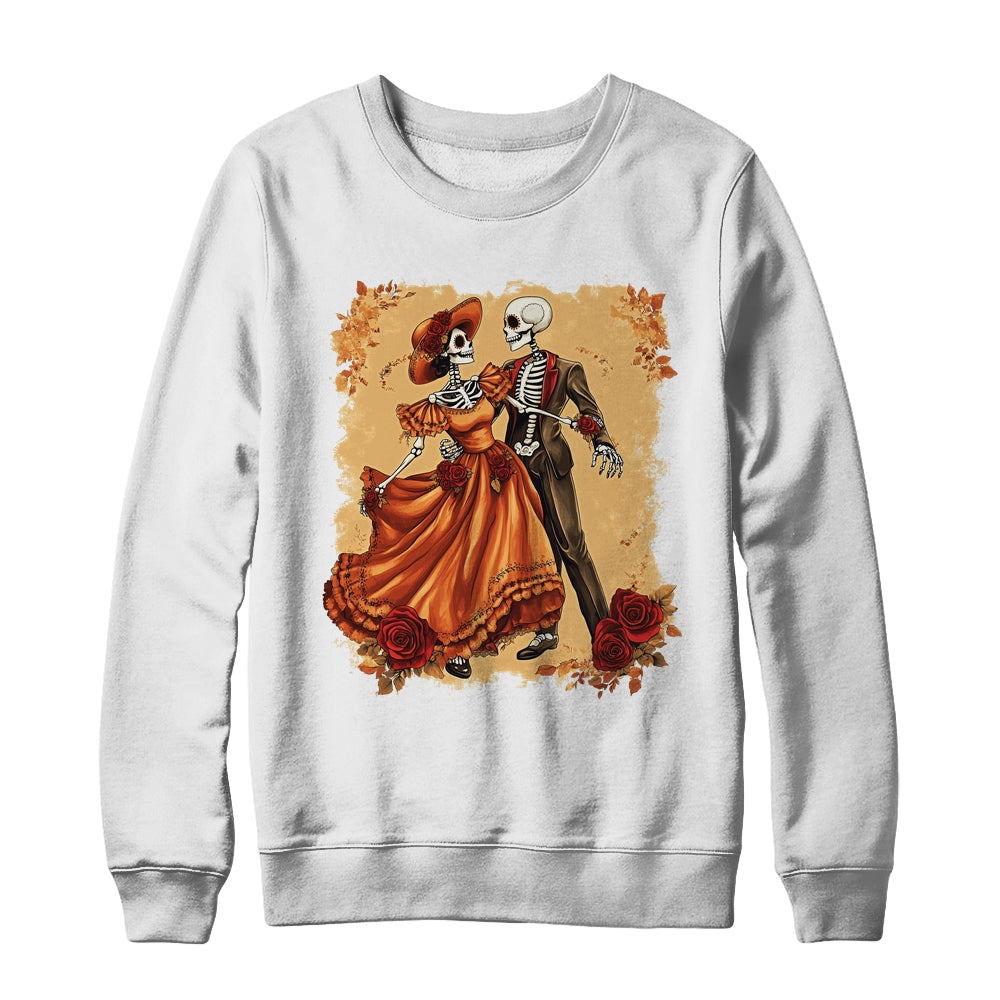 De Los Muertos La Catrina Day Of Dead Sugar Skull Mexican Shirt & Sweatshirt | siriusteestore