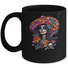 De Los Muertos La Catrina Day Of Dead Sugar Skull Women Mug | siriusteestore