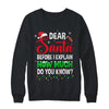 Dear Santa I Can Explain Funny Christmas Kids Adults Shirt & Sweatshirt | siriusteestore