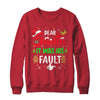 Dear Santa It Was His Fault Funny Christmas Couples Shirt & Sweatshirt | siriusteestore