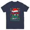 Dear Santa My Sister Did It Funny Christmas Girls Kids Boys Youth Shirt | siriusteestore