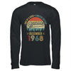 December 1968 Vintage 55 Years Old Retro 55th Birthday Shirt & Hoodie | siriusteestore