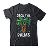 Deck The Palms Tropical Hawaii Christmas Palm Tree Lights Shirt & Sweatshirt | siriusteestore