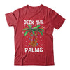 Deck The Palms Tropical Hawaii Christmas Palm Tree Lights Shirt & Sweatshirt | siriusteestore