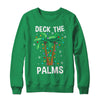 Deck The Palms Tropical Hawaii Christmas Palm Tree Lights Shirt & Sweatshirt | siriusteestore