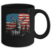 Deer Hunting American Flag Whitetail Buck Deer Mug | siriusteestore
