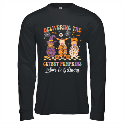 Delivering Cutest Pumpkins Labor Delivery Nurse Halloween Shirt & Hoodie | siriusteestore