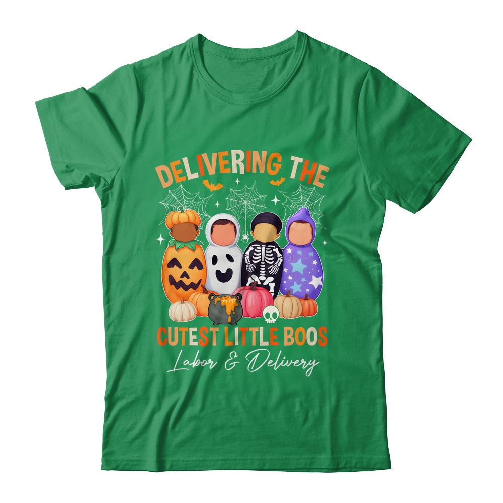 Delivering The Cutest Boos Labor & Delivery Halloween Nurse Shirt & Sweatshirt | siriusteestore