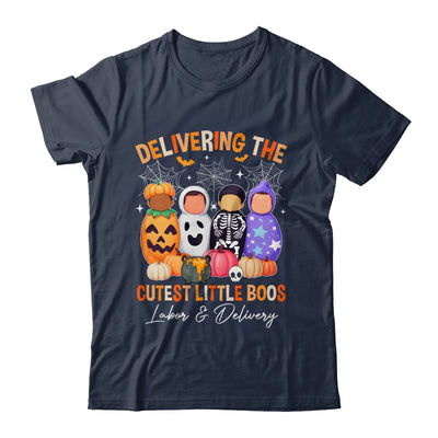 Delivering The Cutest Boos Labor & Delivery Halloween Nurse Shirt & Sweatshirt | siriusteestore