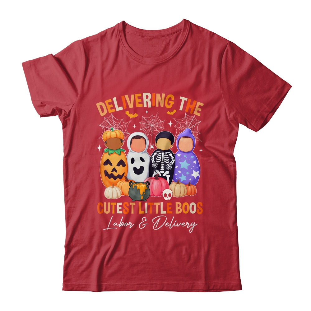 Delivering The Cutest Boos Labor & Delivery Halloween Nurse Shirt & Sweatshirt | siriusteestore