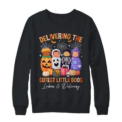 Delivering The Cutest Boos Labor & Delivery Halloween Nurse Shirt & Sweatshirt | siriusteestore
