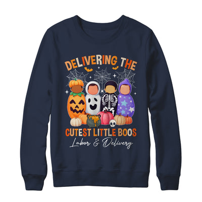 Delivering The Cutest Boos Labor & Delivery Halloween Nurse Shirt & Sweatshirt | siriusteestore