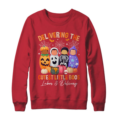 Delivering The Cutest Boos Labor & Delivery Halloween Nurse Shirt & Sweatshirt | siriusteestore