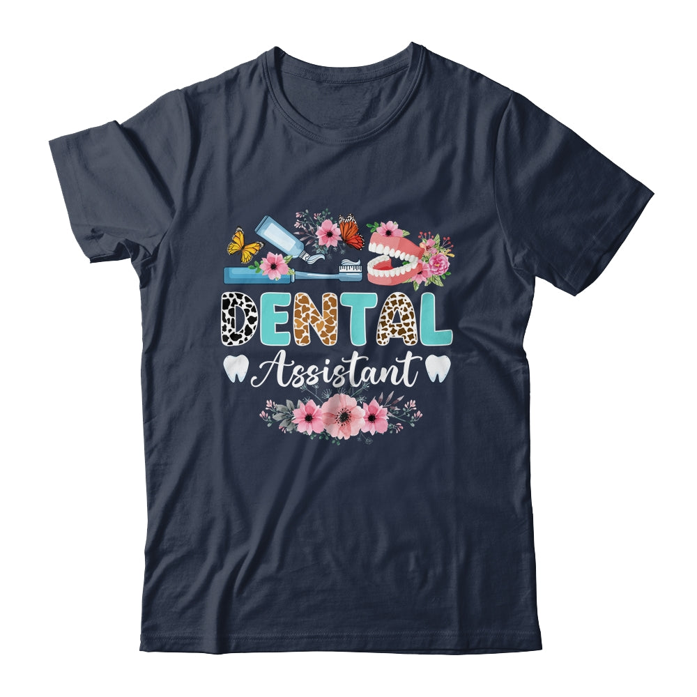 Dental Assistant Leopard Dental Assisting Dental Assistants Shirt & Hoodie | siriusteestore