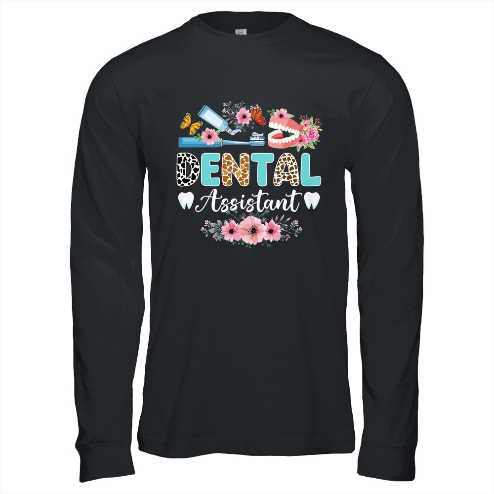 Dental Assistant Leopard Dental Assisting Dental Assistants Shirt & Hoodie | siriusteestore