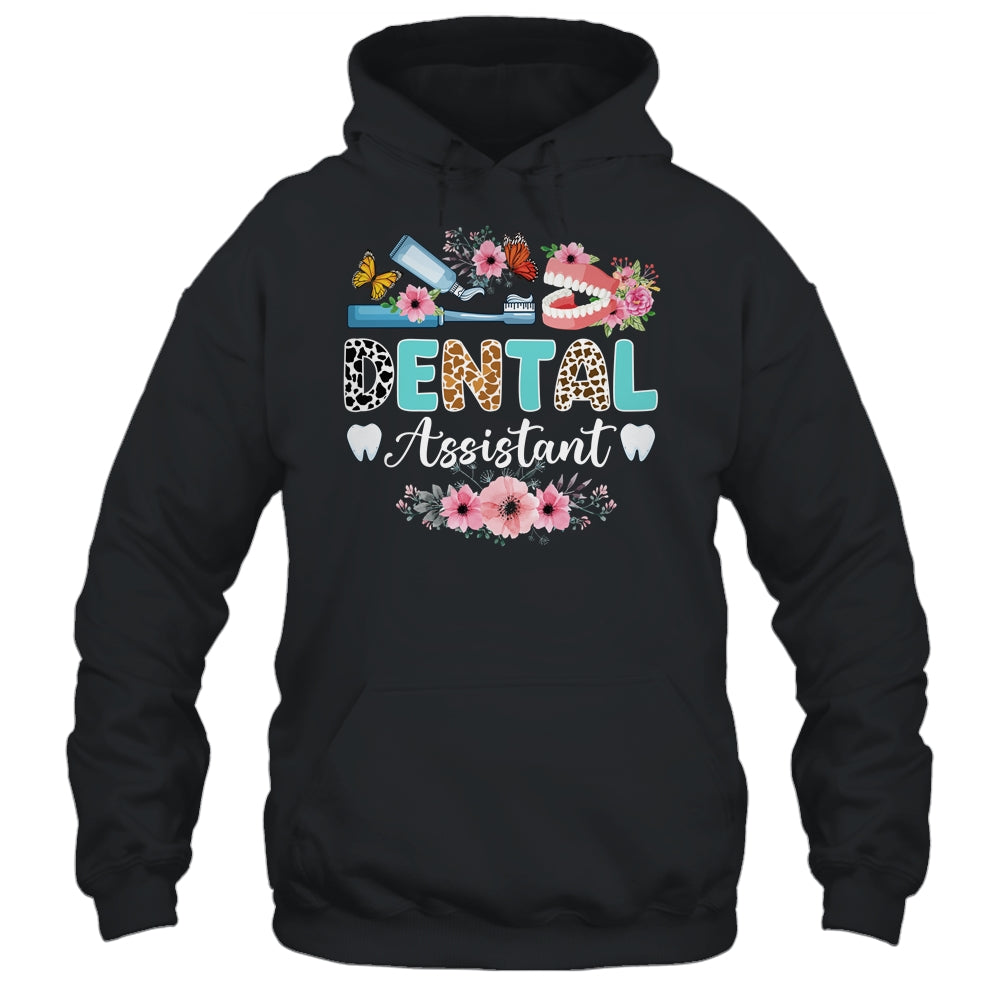 Dental Assistant Leopard Dental Assisting Dental Assistants Shirt & Hoodie | siriusteestore