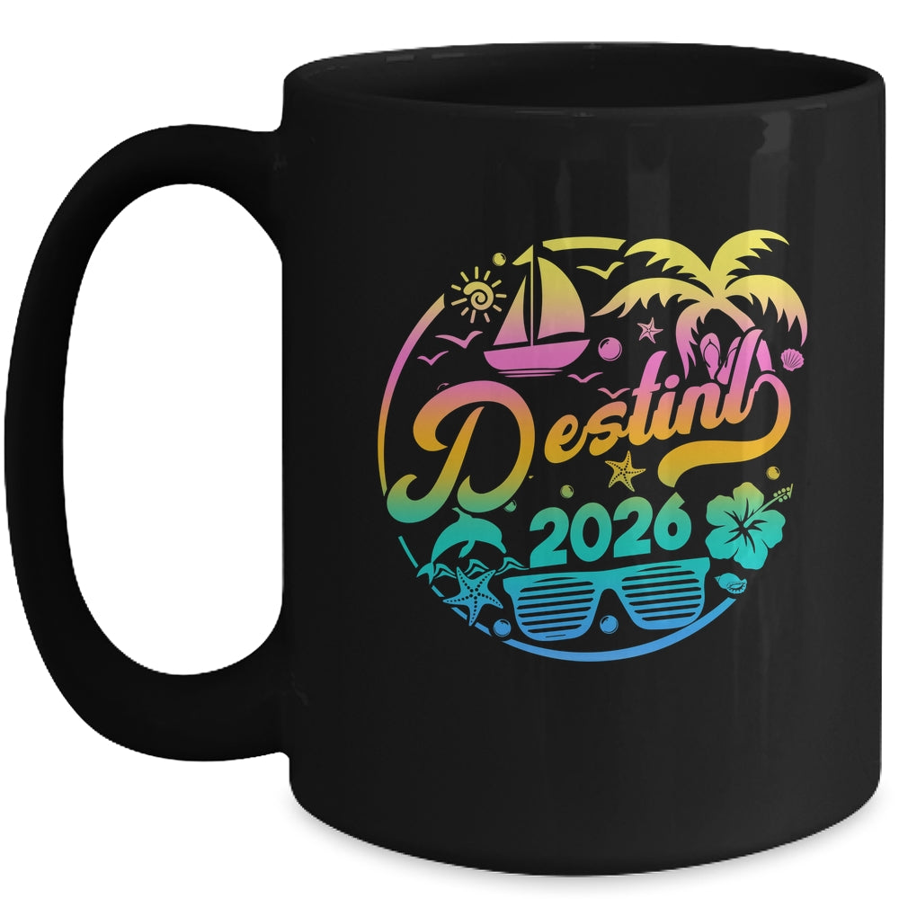Destin 2026 Family Vacation Beach Matching Group Mug | siriusteestore