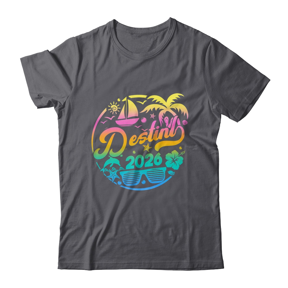 Destin 2026 Family Vacation Beach Matching Group Shirt & Tank Top | siriusteestore