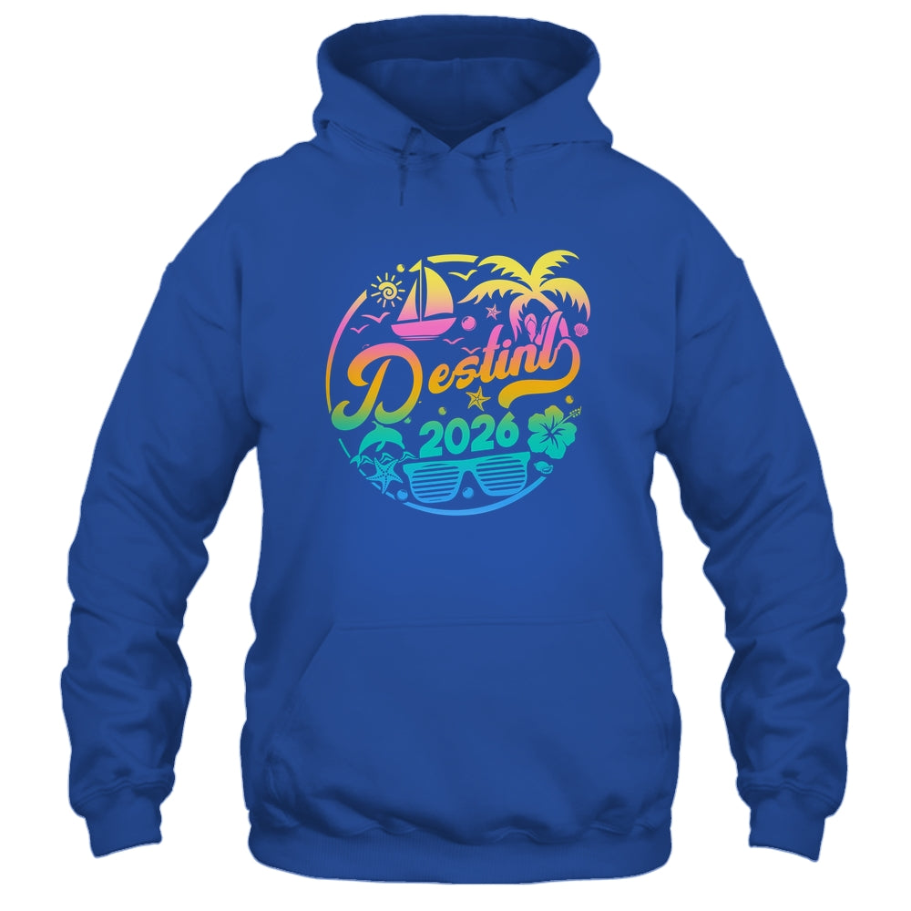 Destin 2026 Family Vacation Beach Matching Group Shirt & Tank Top | siriusteestore