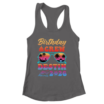 Destin Birthday Crew Vacation Cruise 2026 Summer Trip Group Shirt & Tank Top | siriusteestore