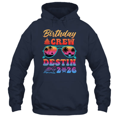 Destin Birthday Crew Vacation Cruise 2026 Summer Trip Group Shirt & Tank Top | siriusteestore