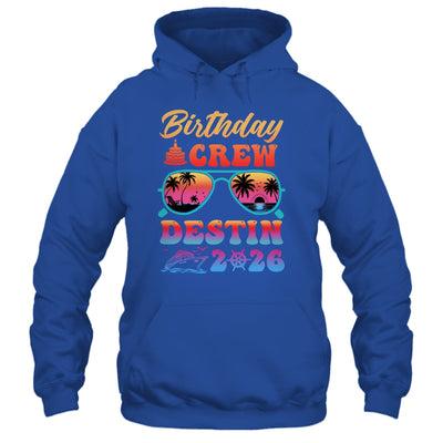 Destin Birthday Crew Vacation Cruise 2026 Summer Trip Group Shirt & Tank Top | siriusteestore