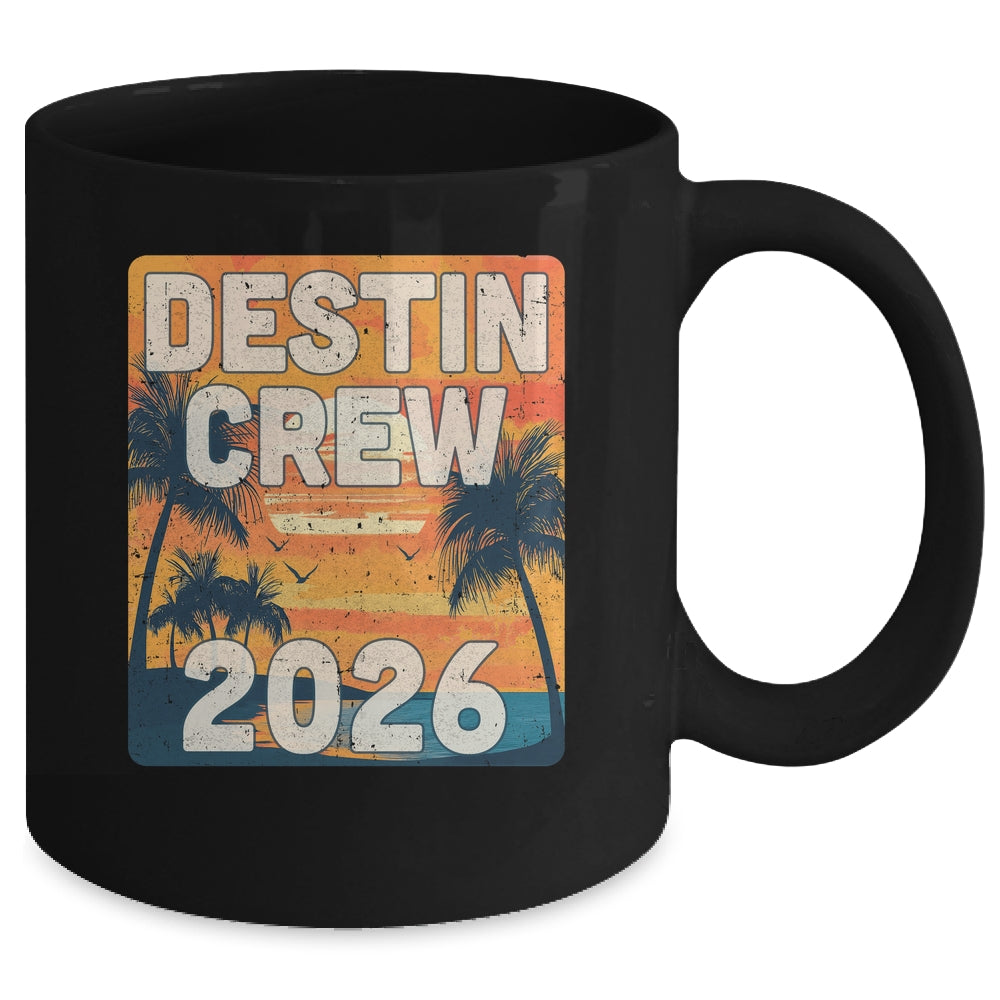 Destin Crew 2026 Vacation Matching Group Travelers Trip Mug | siriusteestore