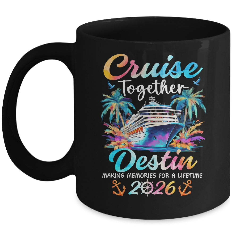 Destin Cruise 2026 Family Vacation Cruisin’ Together Mug | siriusteestore